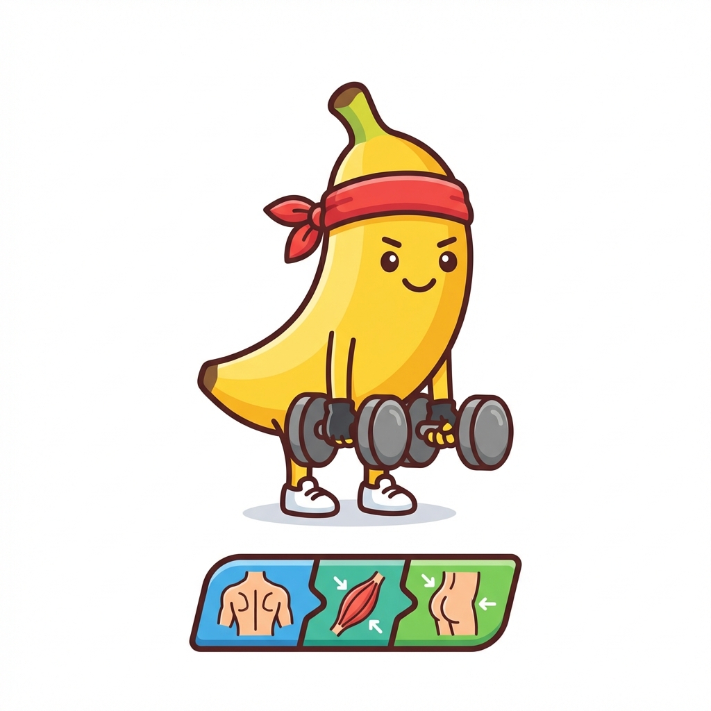 Peso muerto rumano con mancuernas